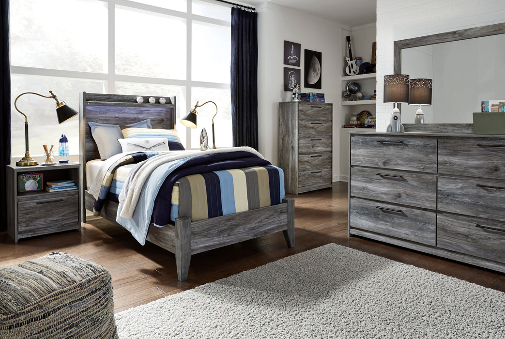 Baystorm Twin Panel Bed