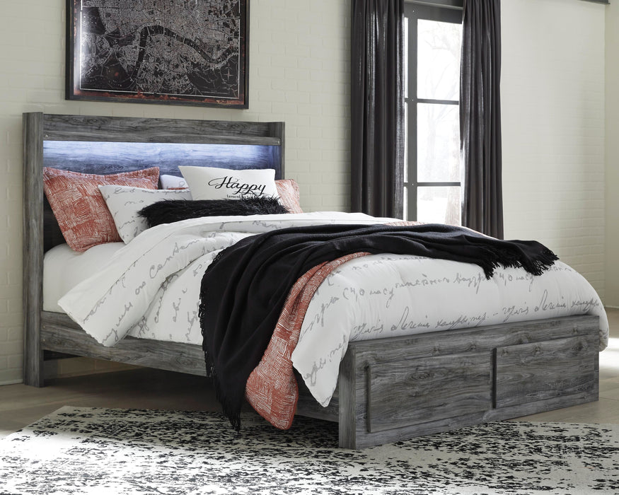Baystorm Panel Bed with 2 Storage Drawers