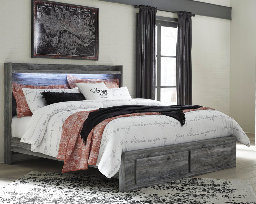 Baystorm Panel Bed with 2 Storage Drawers