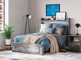 Cama con paneles Baystorm con 2 cajones de almacenamiento