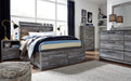 Baystorm Full Panel Bed with 4 Storage Drawers