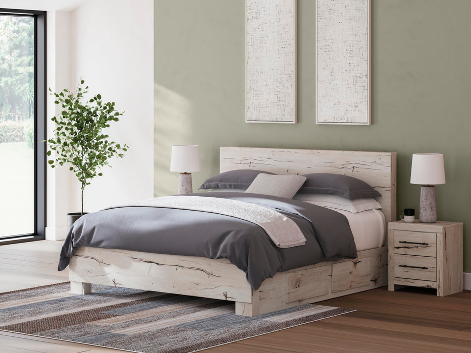 Lawroy King Panel Bed with Storage