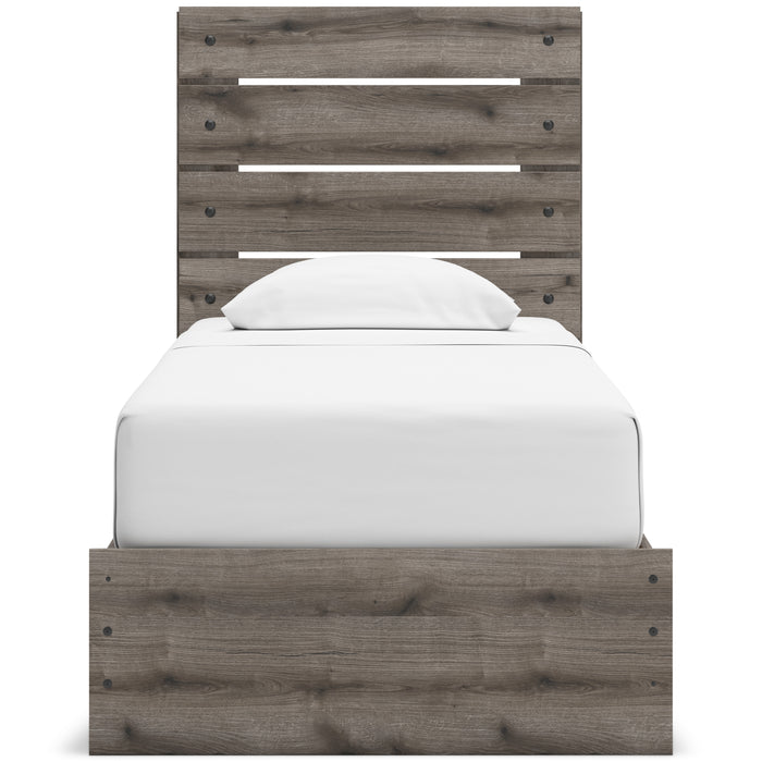 Graystorm Panel Storage Bed