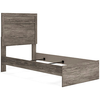 Ralinksi Queen Panel Bed - Black/Gray