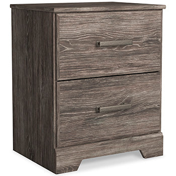 Ralinksi Queen Panel Bed - Black/Gray