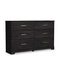 Belachime Dresser and Mirror - Black/Gray