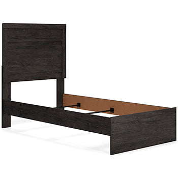 Belachime Dresser and Mirror - Black/Gray