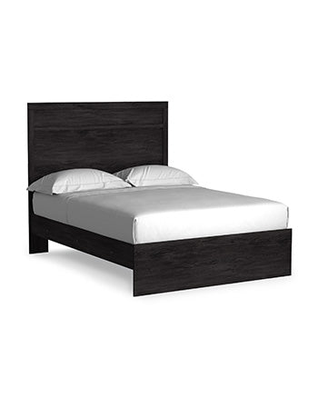 Belachime Dresser and Mirror - Black/Gray