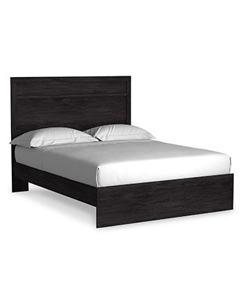 Belachime Dresser and Mirror - Black/Gray