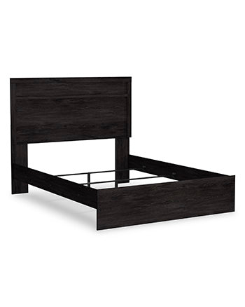 Belachime Dresser and Mirror - Black/Gray
