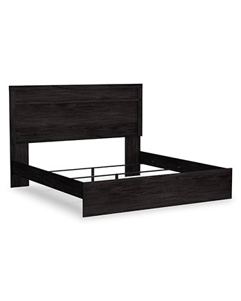 Belachime Dresser and Mirror - Black/Gray