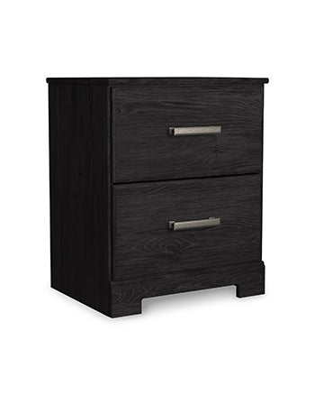 Belachime Dresser and Mirror - Black/Gray