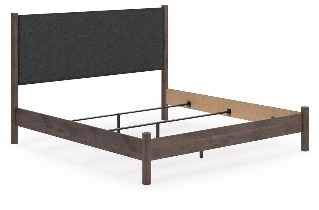 Pamytta King Upholstered Panel Bed