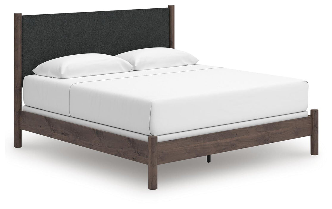 Pamytta King Upholstered Panel Bed