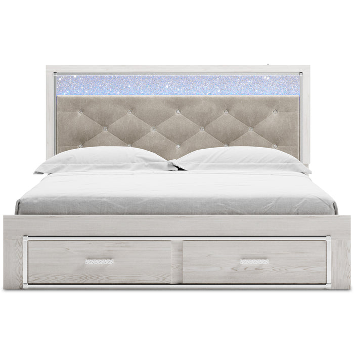 Altyra King Upholstered Storage Bed