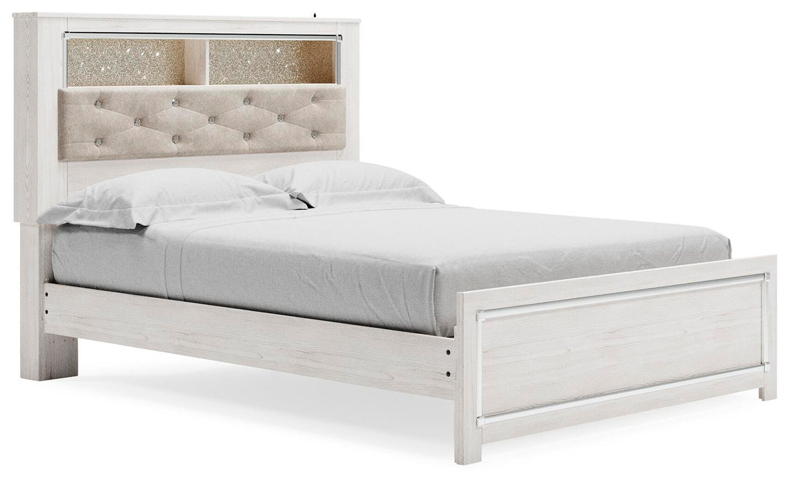 Altyra Panel Bookcase Bed