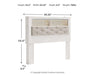 Altyra Upholstered Panel Bookcase Headboard - image 2