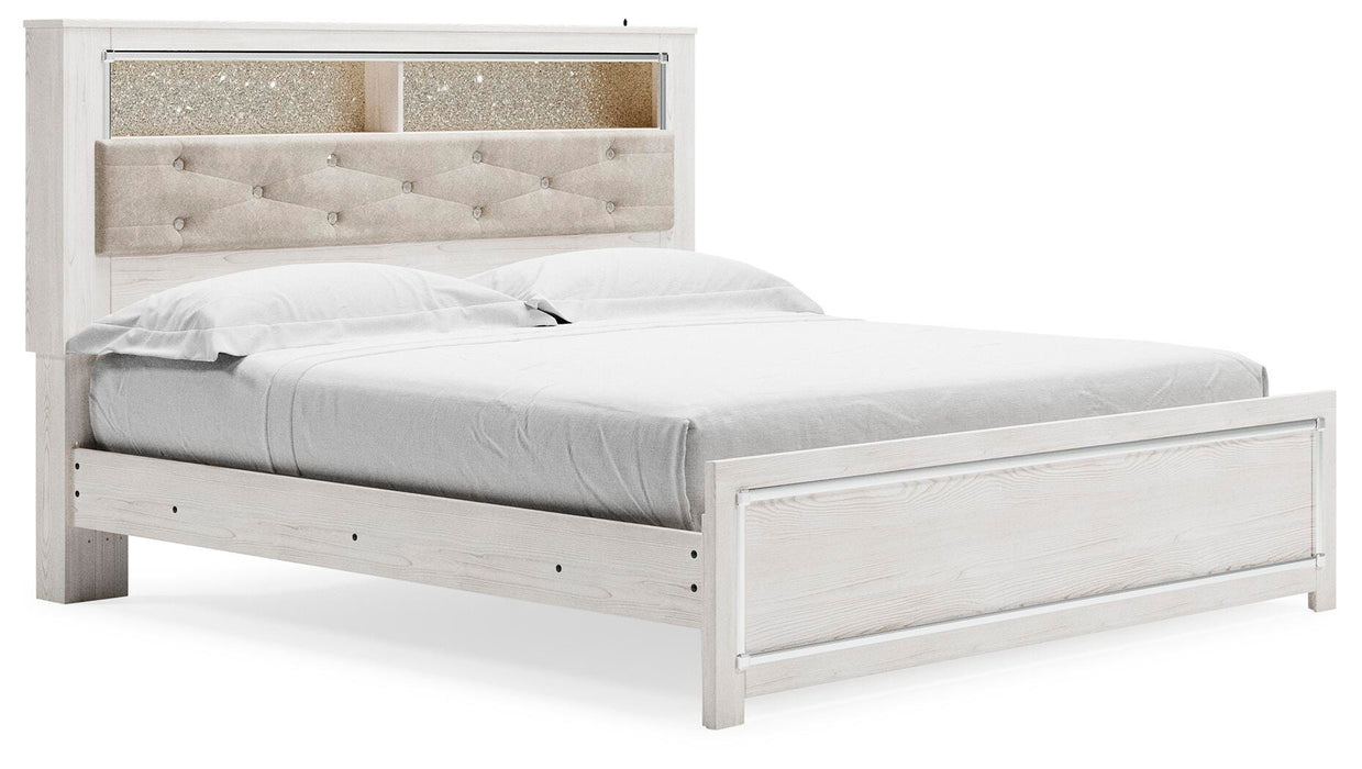 Altyra Panel Bookcase Bed