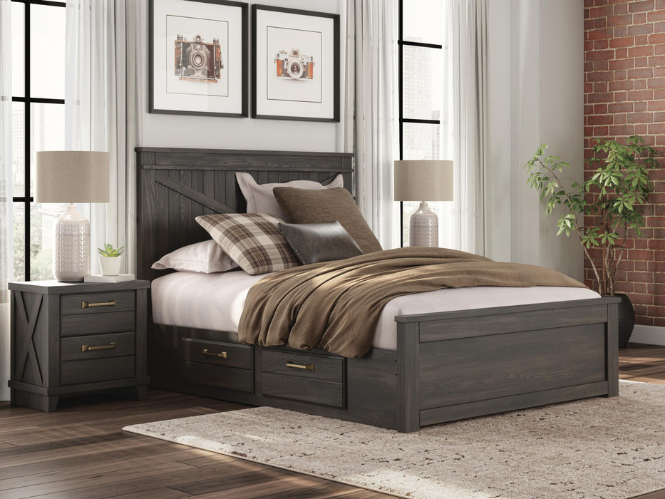 Vonitta Bay Panel Bed with 2 Sided Storage - image 3