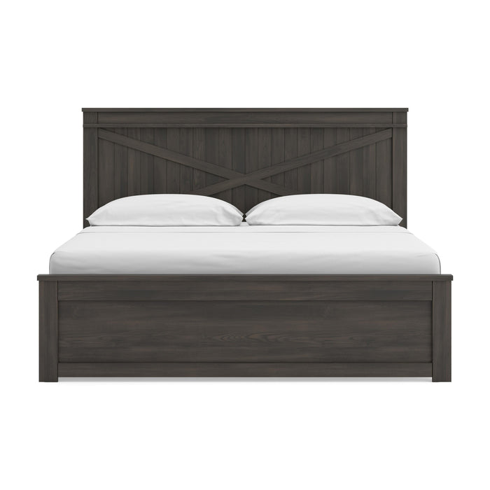 Vonitta Bay King Panel Platform Bed with Storage - image 6