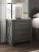 Vonitta Bay Nightstand - Dark Brown