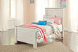 Willowton Queen Sleigh Bed - White