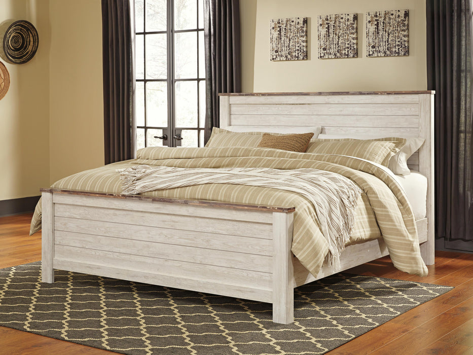Willowton King Panel Bed