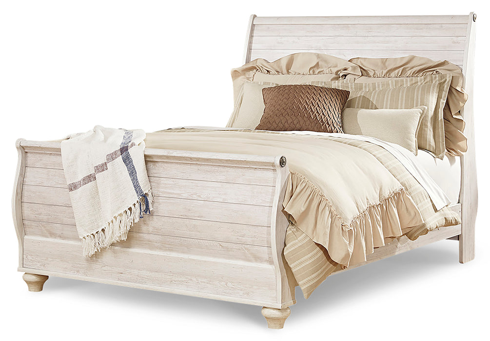 Willowton Queen Sleigh Bed