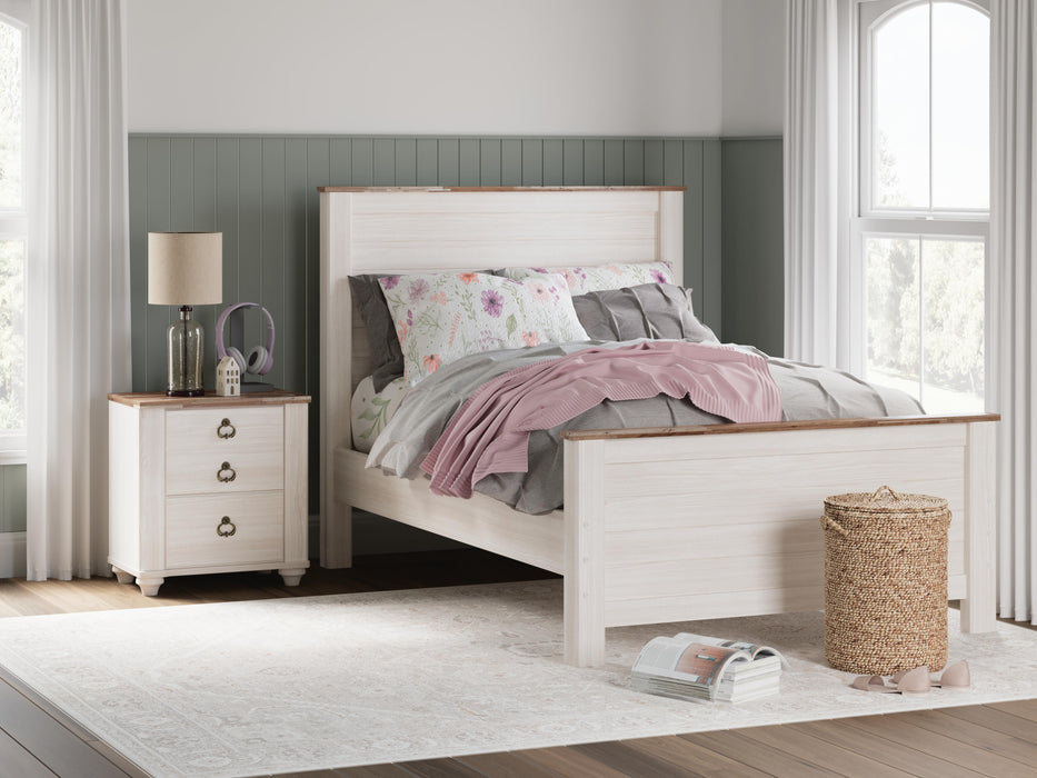 Willowton Panel Bed