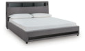 Finigale Upholstered Bed with Wireless Audio - image 3