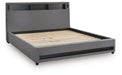 Finigale Upholstered Bed with Wireless Audio - image 5