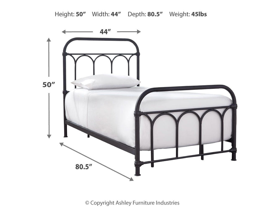 Nashburg Metal Bed - image 4