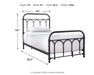 Nashburg Metal Bed - image 4
