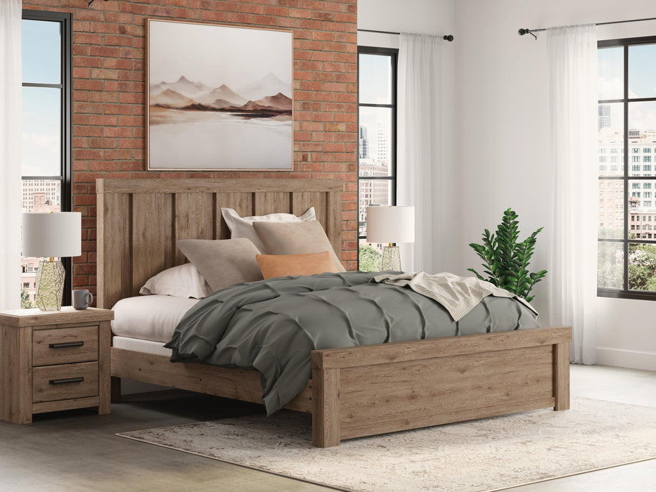 Oliandon King Panel Bed
