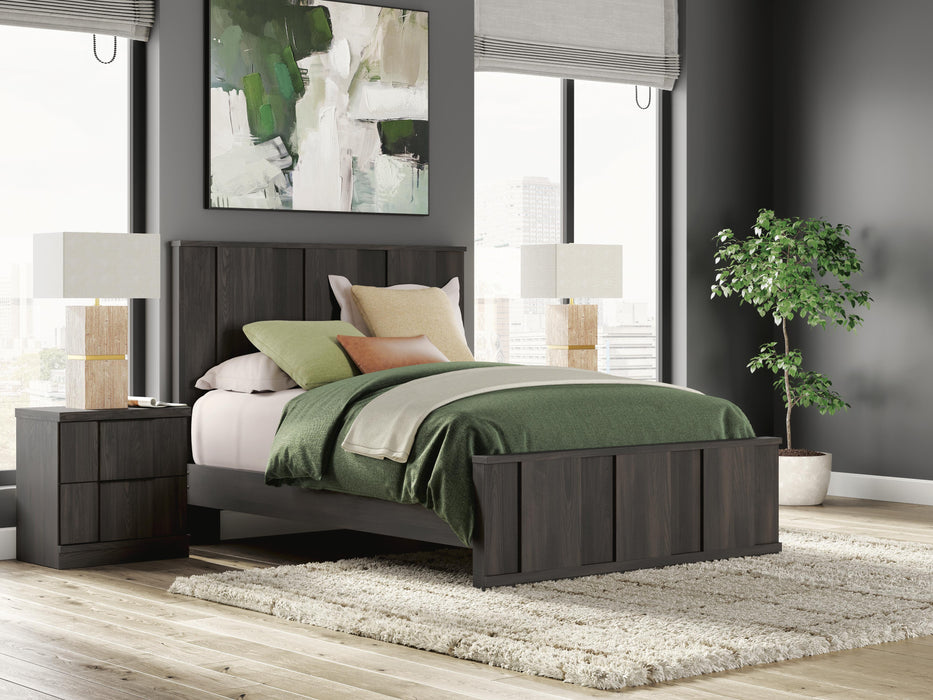 Shaehartin Panel Platform Bed