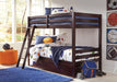 Halanton Twin over Twin Bunk Bed with 1 Large Storage Drawer