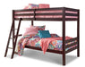 Halanton Twin over Twin Bunk Bed with Ladder