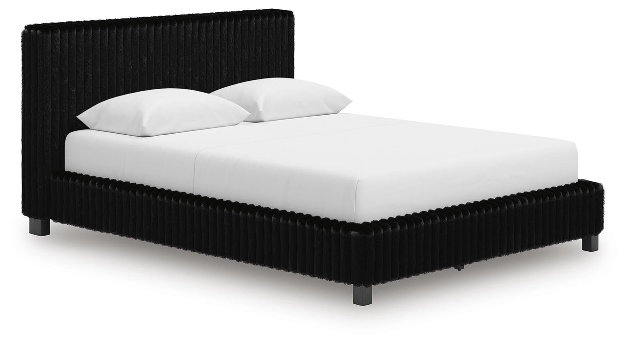 Cama tapizada queen Zuraleus