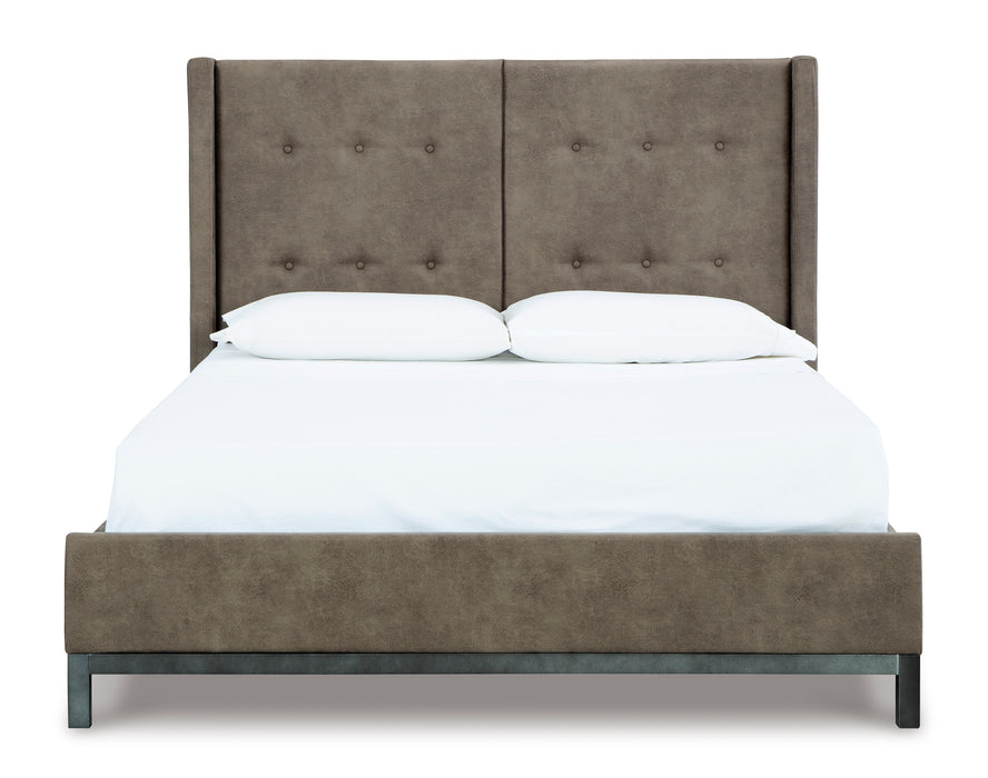 Wittland Queen Upholstered Panel Bed