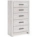 Cayboni Queen Panel Bed - White