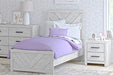 Cayboni Queen Panel Bed - White