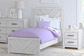 Cayboni Queen Panel Bed - White