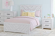 Cayboni Queen Panel Bed - White