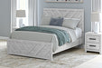 Cayboni Queen Panel Bed - White