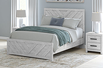 Cayboni Queen Panel Bed - White