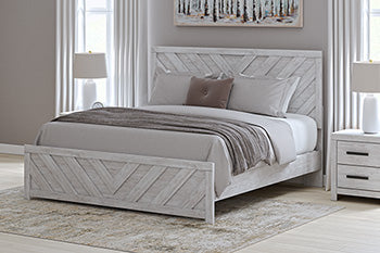 Cayboni Queen Panel Bed - White