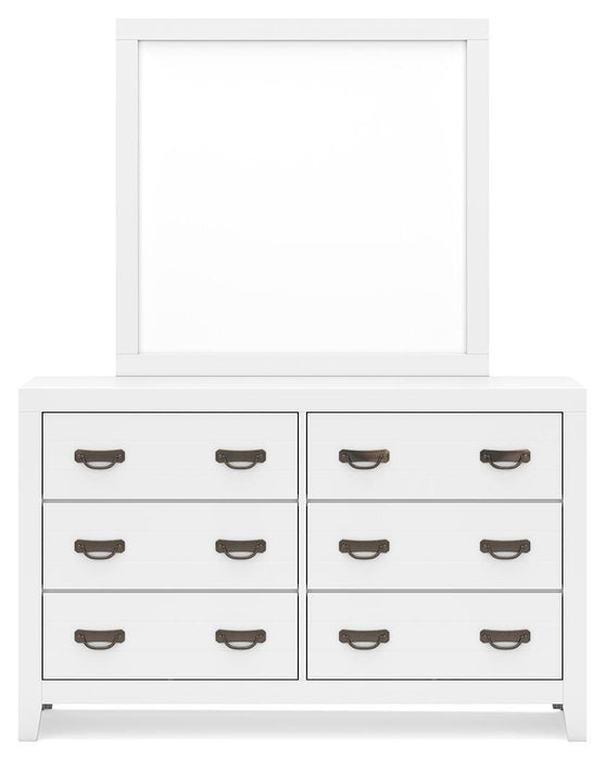 Binterglen Dresser and Mirror