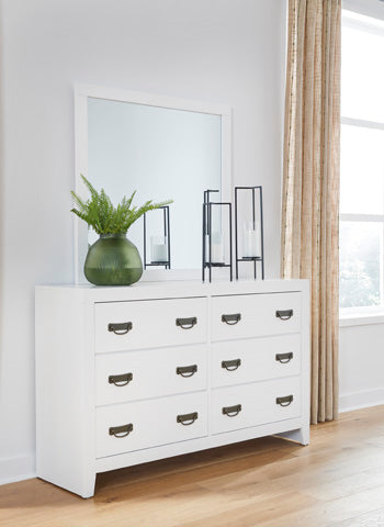 Binterglen King Panel Bed - White