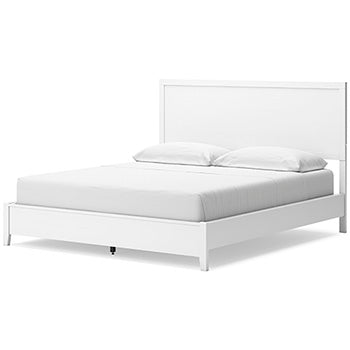 Binterglen King Panel Bed - White