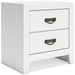 Binterglen King Panel Bed - White